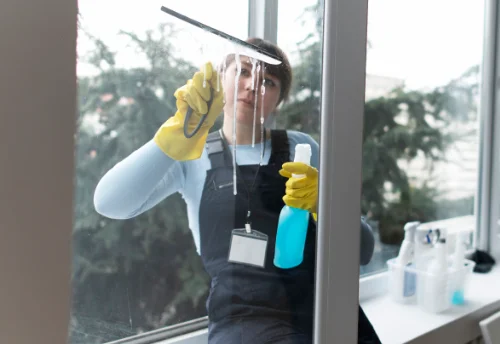 Nettoyage de vitres intérieures et extérieures à Cour-Cheverny